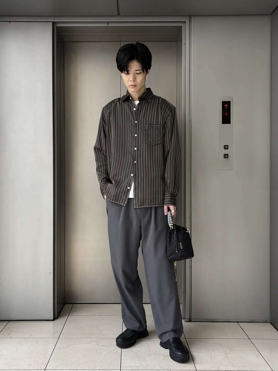 UJOH(ウジョー)】 Tape-Belt 1 Tuck PNT｜PARIGOT ONLINE（パリゴ