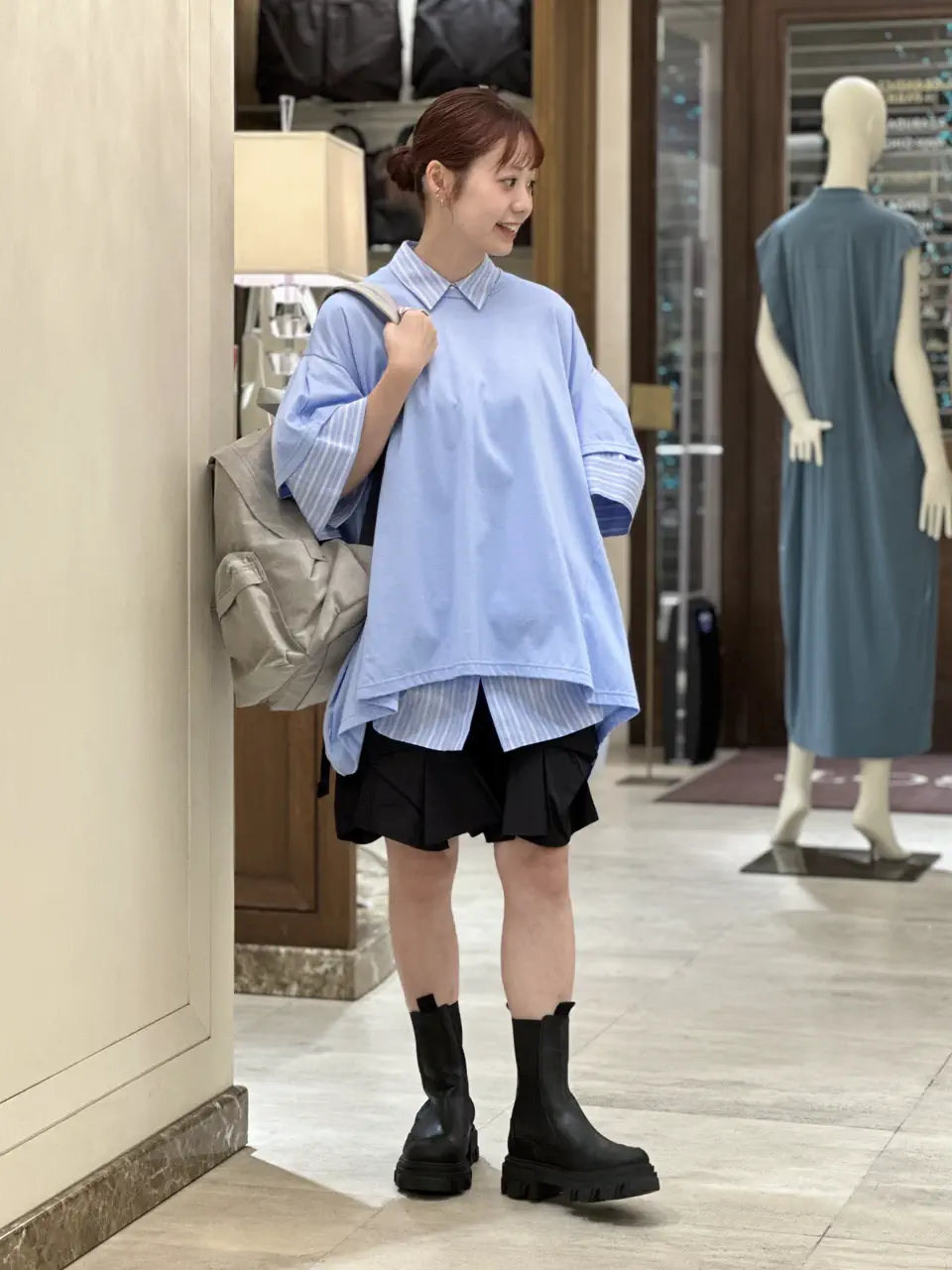 限界底値！お値打ち！エンフォルド　ハーフパンツ　超美品 ENFOLD(エンフォルド)】 DISTORTED SHAPE SHORT-PANTS｜PARIGOT ONLINE