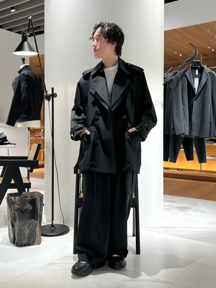 08sircus(08サーカス)】 Giza cotton short trench coat｜PARIGOT