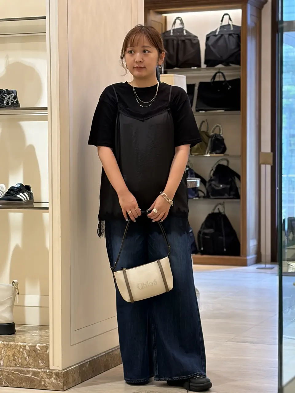 Chloe(クロエ)】 キャンバス製 CHLOE CARRYショルダーバッグ｜PARIGOT