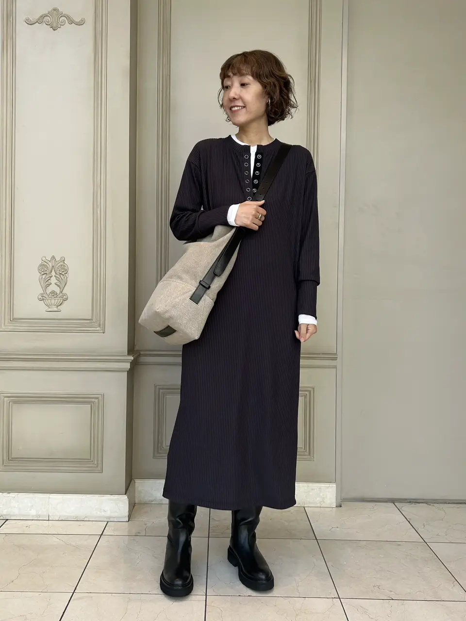 LEMAIRE(ルメール)】 BELTED TOTE BAG IN HEAVY ECO COTTON CANVAS