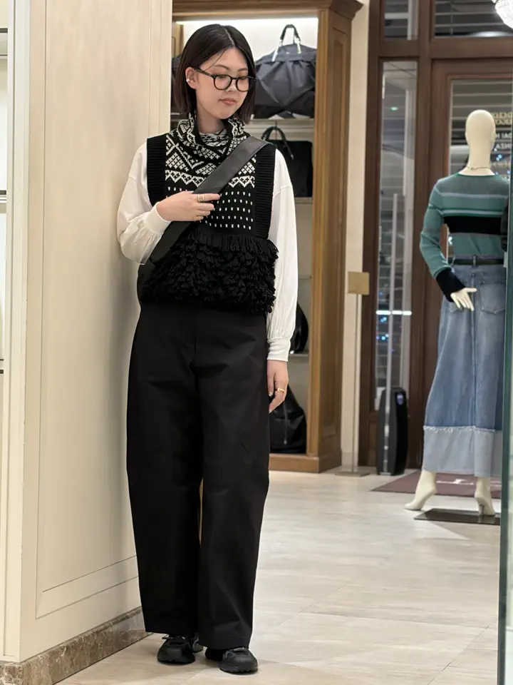 HYKE(ハイク)】 ≪Genderless≫BARREL-LEG CHINO PANTS｜PARIGOT