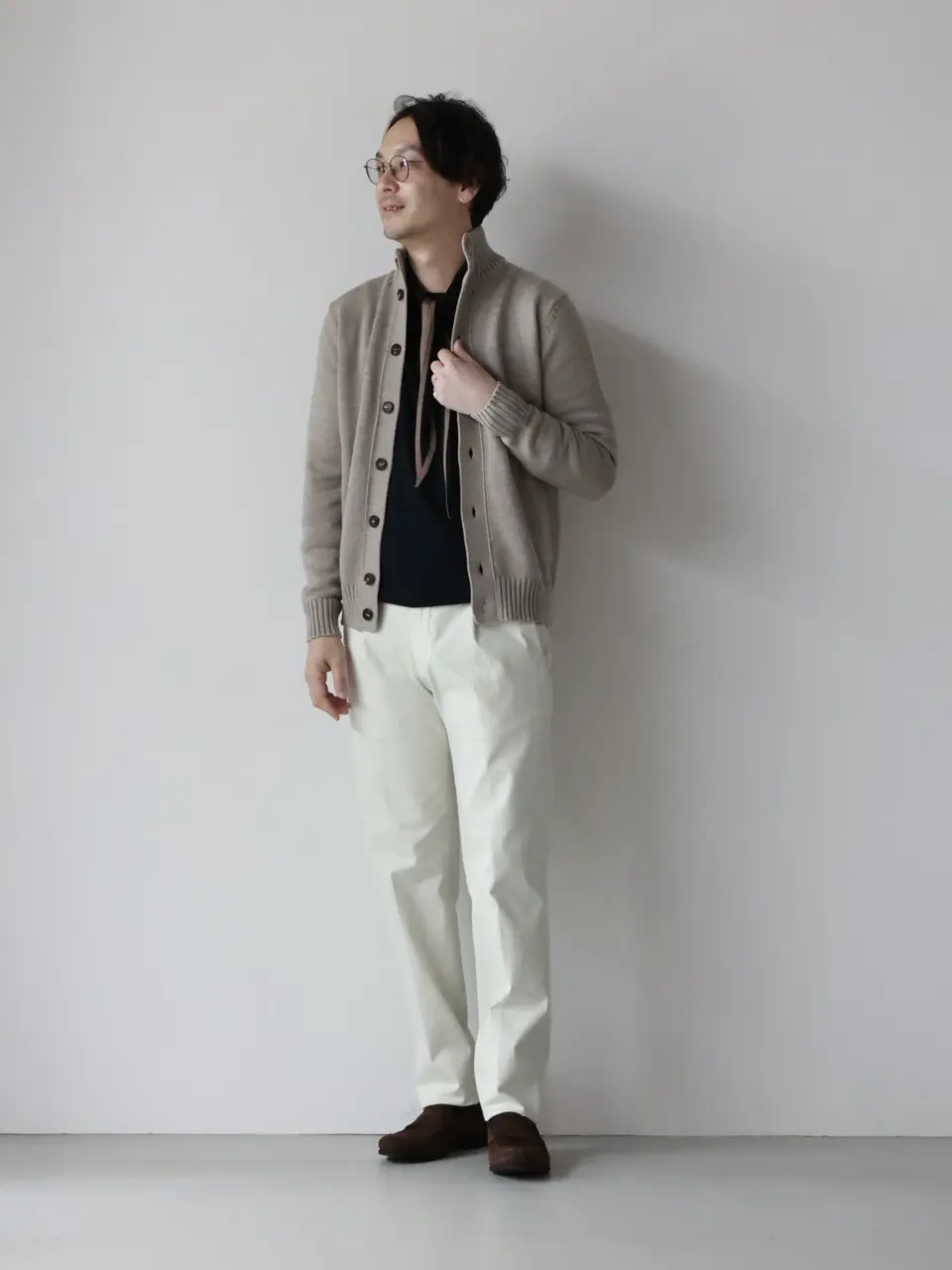 BRIGLIA 1949 テーパードパンツ