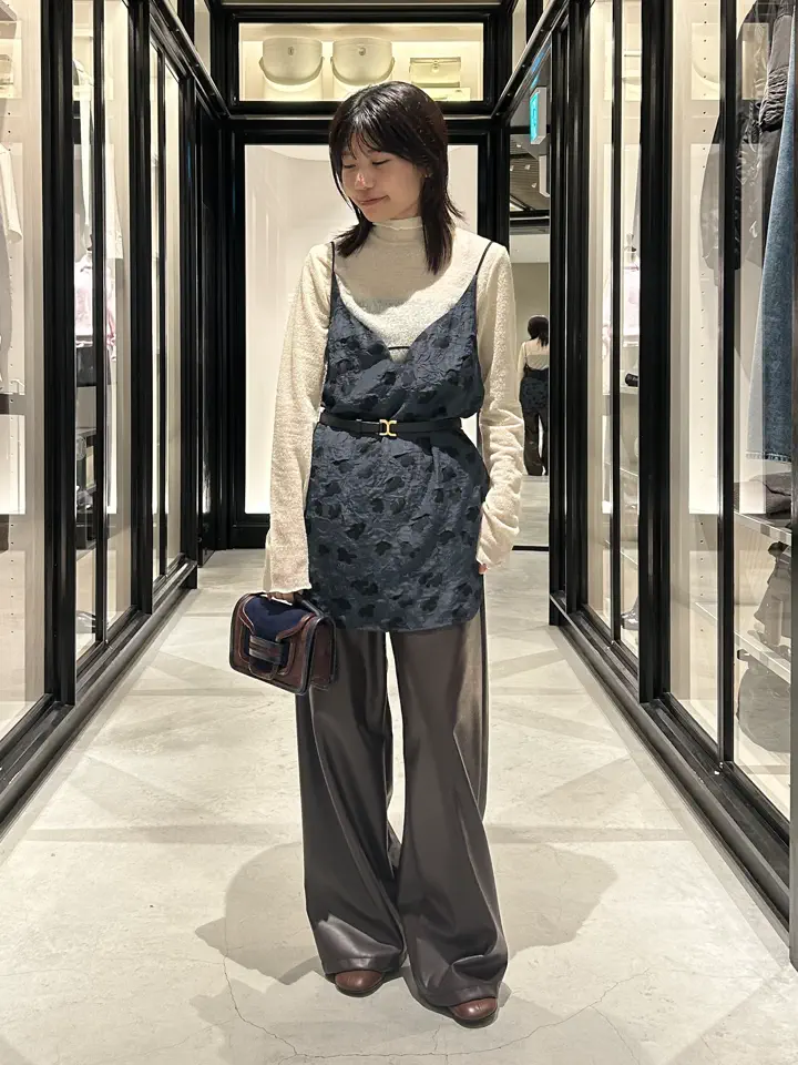 Mame Kurogouchi(マメ クロゴウチ)】 Double Layered Floral Jacquard