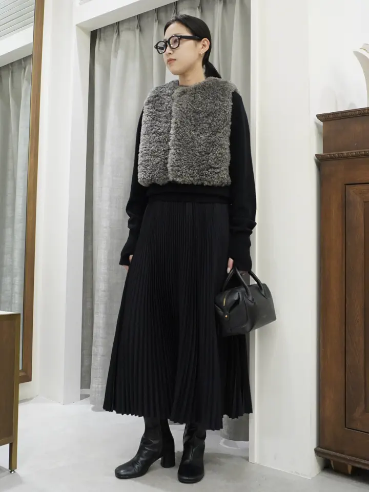 HYKE(ハイク)】 TAFFETA PLEATED SKIRT｜PARIGOT ONLINE（パリゴ
