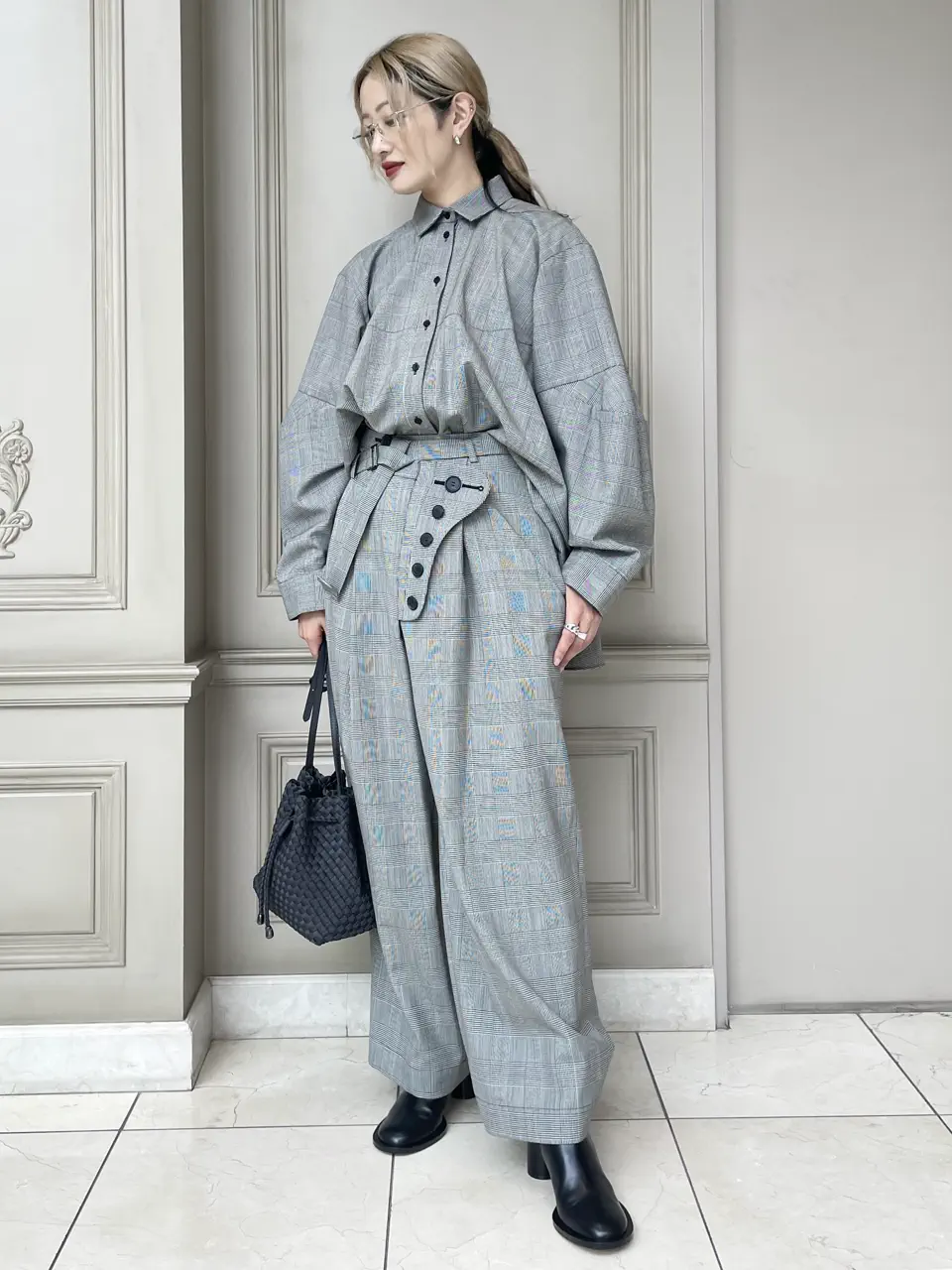 ENFOLD(エンフォルド)】 BELT CHINO TROUSERS｜PARIGOT ONLINE（パリゴ