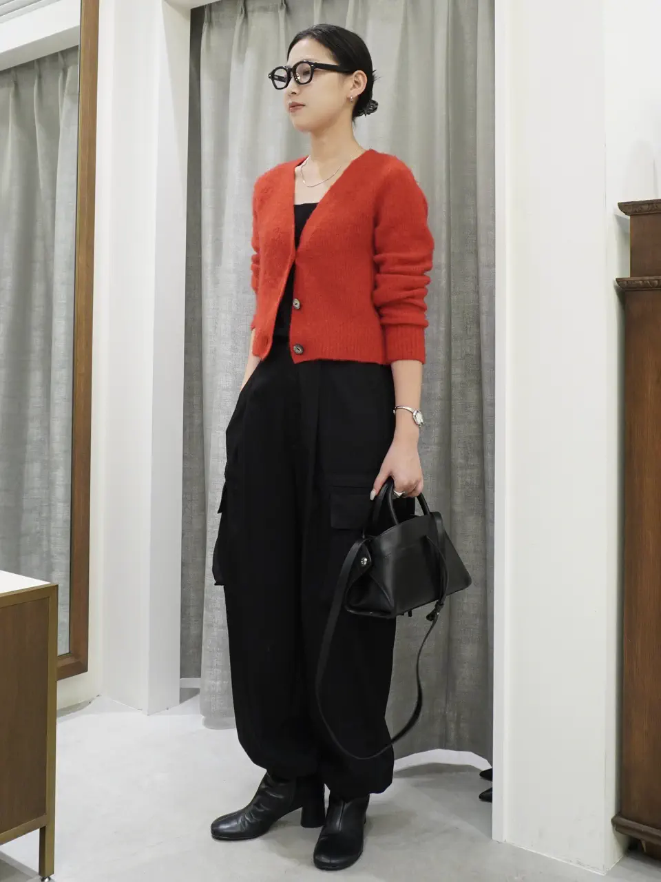 FETICO(フェティコ)】 PARIGOT別注 V-NECK KNIT CARDIGAN｜PARIGOT