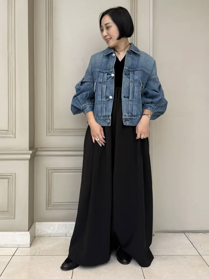 HYKE(ハイク)】 BALOON SLEEVE DENIM JACKET/TYPE2｜PARIGOT ONLINE