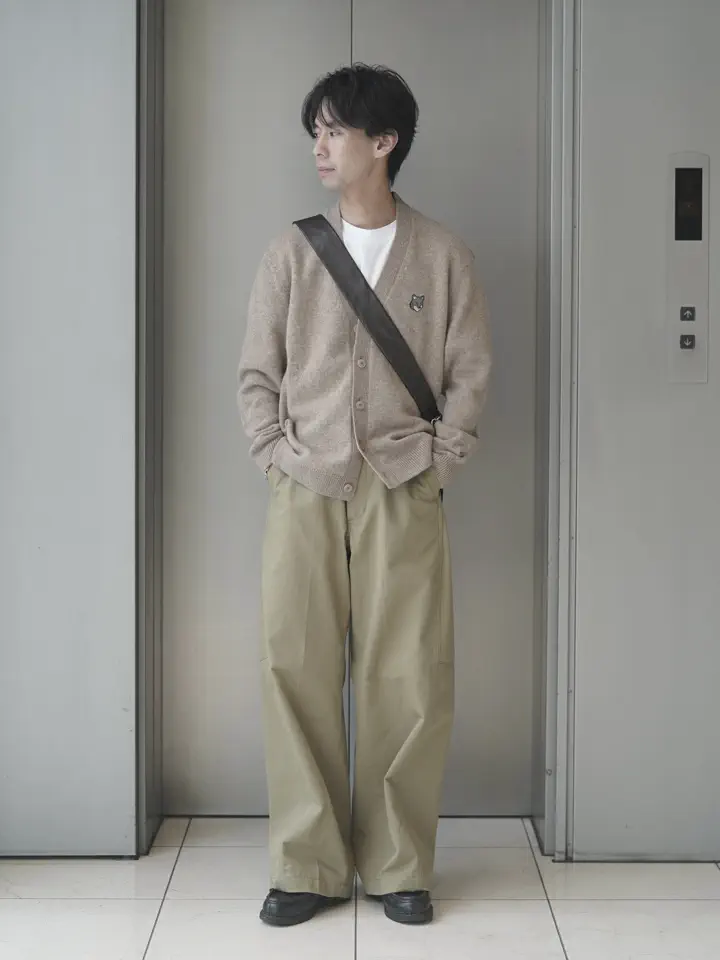 HYKE(ハイク)】 ≪Genderless≫BARREL-LEG CHINO PANTS｜PARIGOT