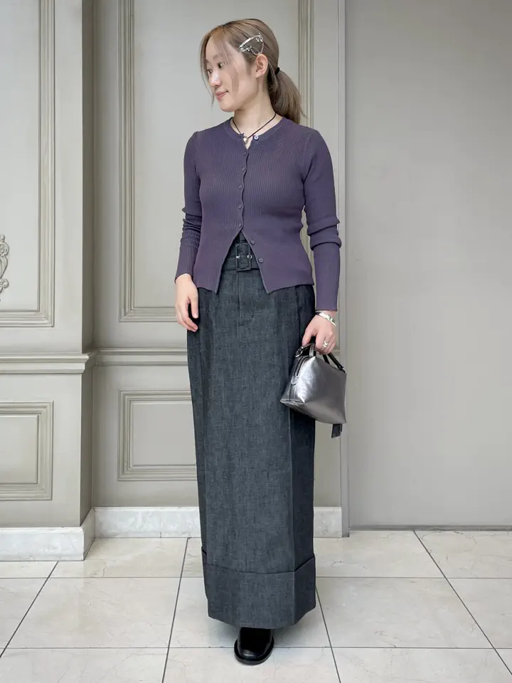 AKIKOAOKI(アキコアオキ)】 Sis skirt-denim｜PARIGOT ONLINE（パリゴ