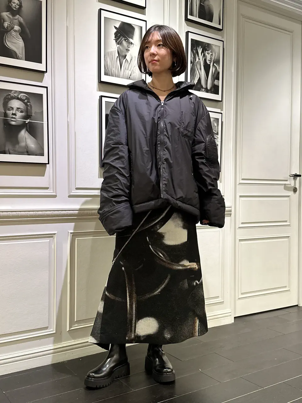 PHOTOCOPIEU(フォトコピュー)】 ZIP UP SKIRT｜PARIGOT ONLINE（パリゴ