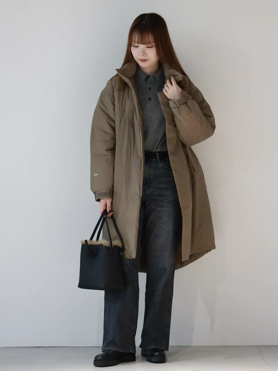 PUFF PARKA 168cm 着用
