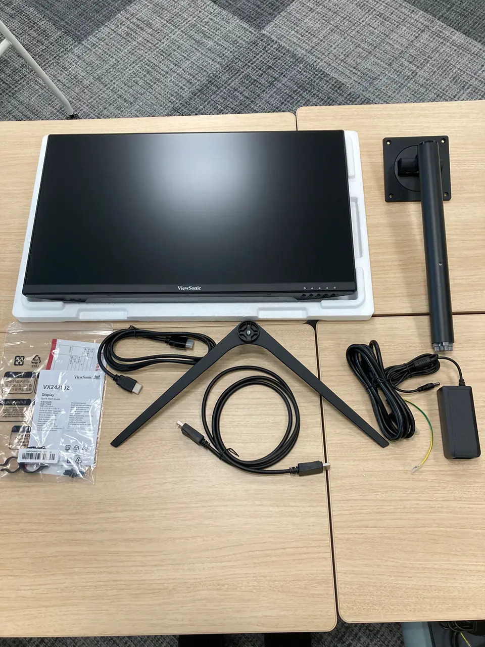 ViewSonic VX2428J2-W-7 (23.8インチワイド 液晶モニター ホワイト