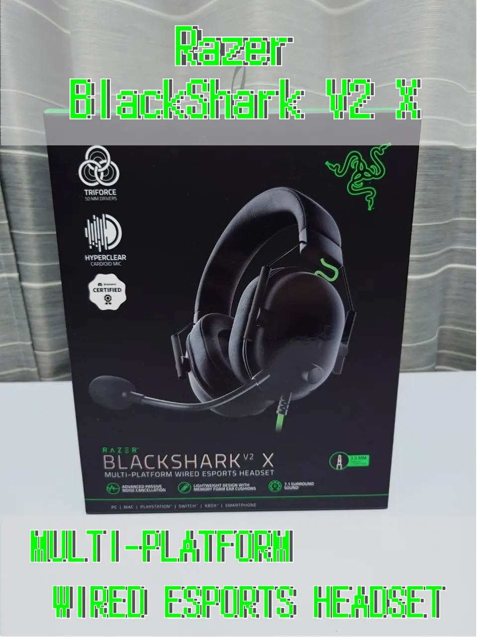 Razer BlackShark V2 X (RZ04-03240100-R3M1) ｜ パソコン通販の