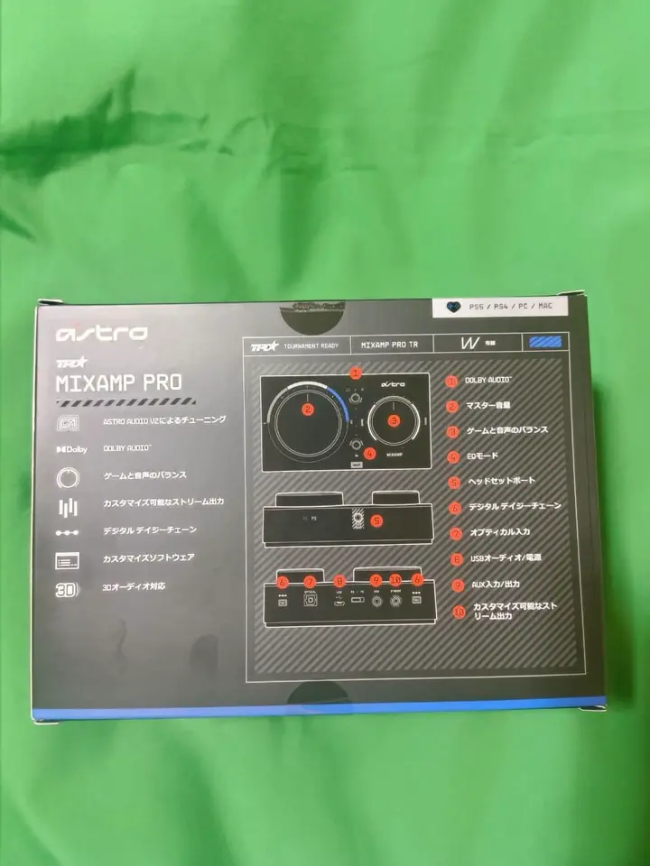 Logicool ASTRO MixAmp Pro TR MAPTR-002を使用した、ドスパラスタッフ
