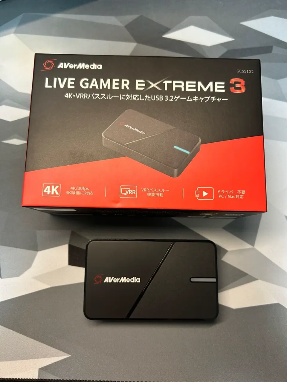 AVerMedia LIVE GAMER EXTREME 3 GC551G2 (USB3.2 Gen1 4K/30fps VRR