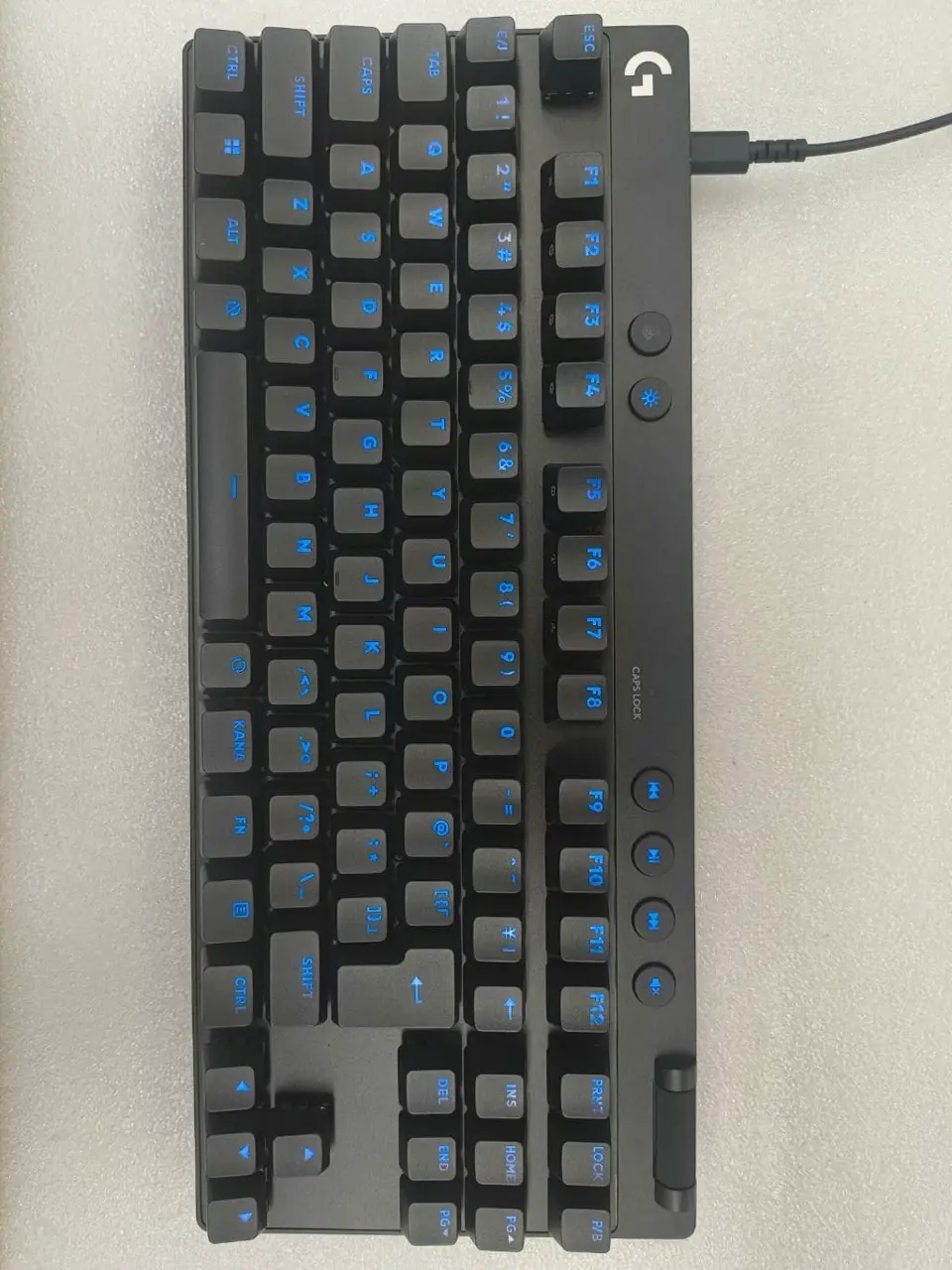 Logicool PRO X TKL RAPID G-PKB-TKL-RTBK (ブラック)を使用した