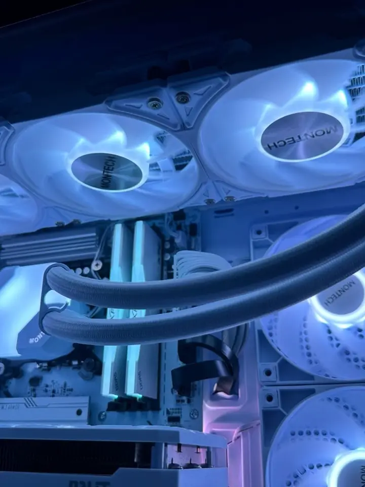 簡易水冷 MONTECH HyperFlow Silent 360 ホワイト Amazon.com: MONTECH HyperFlow Silent 360 White – Ultra-Quiet