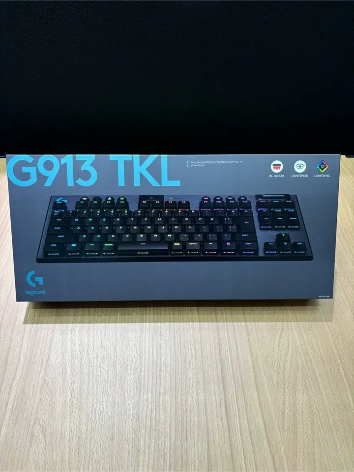 Logicool ゲーミングキーボード リニア G913-TKL-TCBK タクタイル G913