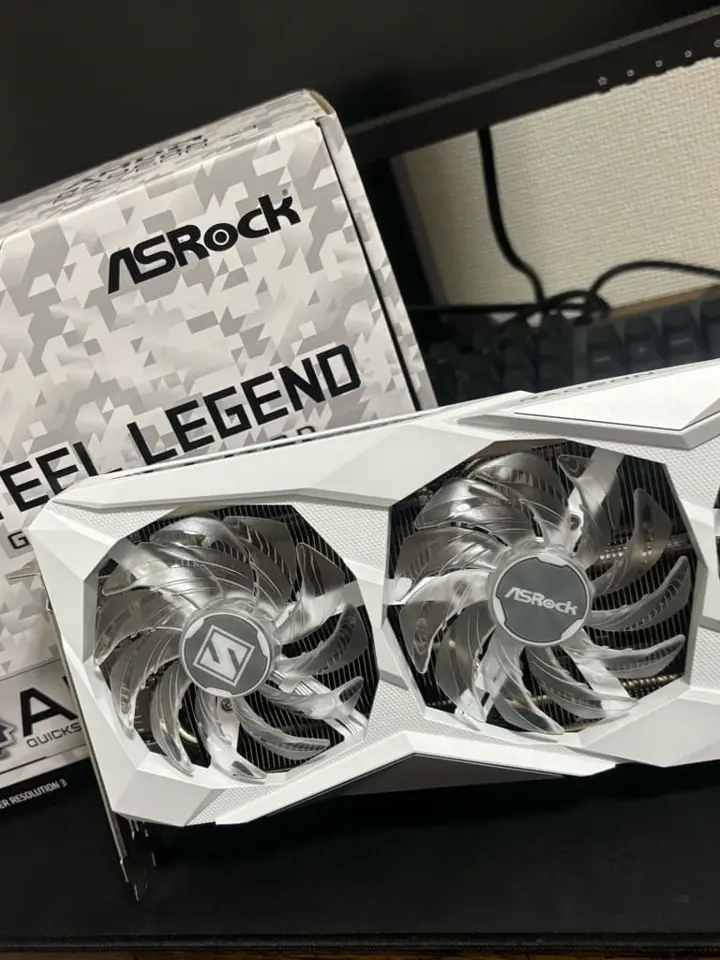 ASRock Radeon RX 7600 XT Steel Legend 16GB OC (RX7600XT SL 16GO)を