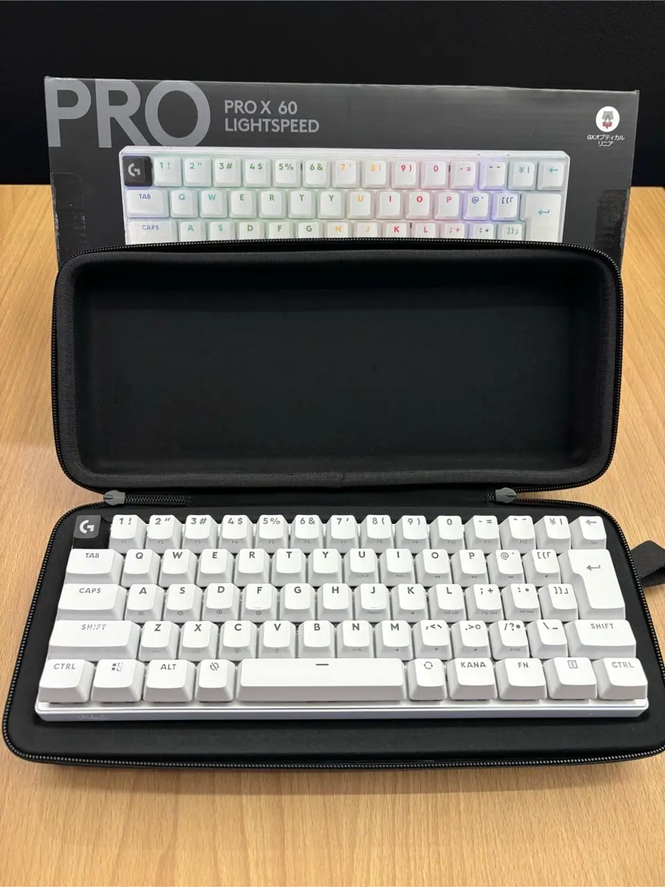 Logicool PRO X 60 G-PKB-60-001LNWH (リニア ホワイト)を使用した