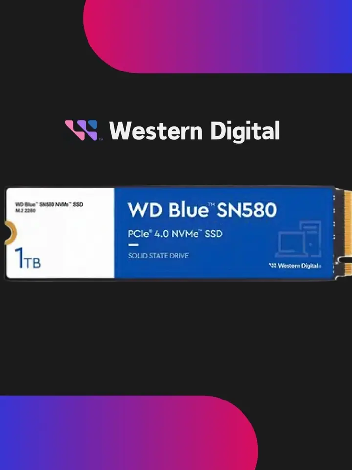 Western Digital WD Blue SN580 WDS100T3B0E (M.2 2280 1TB