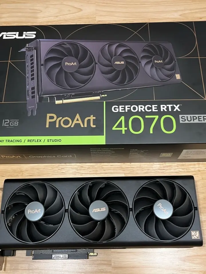 ASUS PROART-RTX4070S-O12G (GeForce RTX 4070 SUPER 12GB