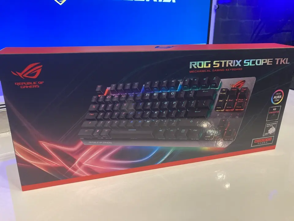 ASUS X802 STRIX SCOPE TKL/SV/JP (銀軸) ｜ パソコン通販のドスパラ