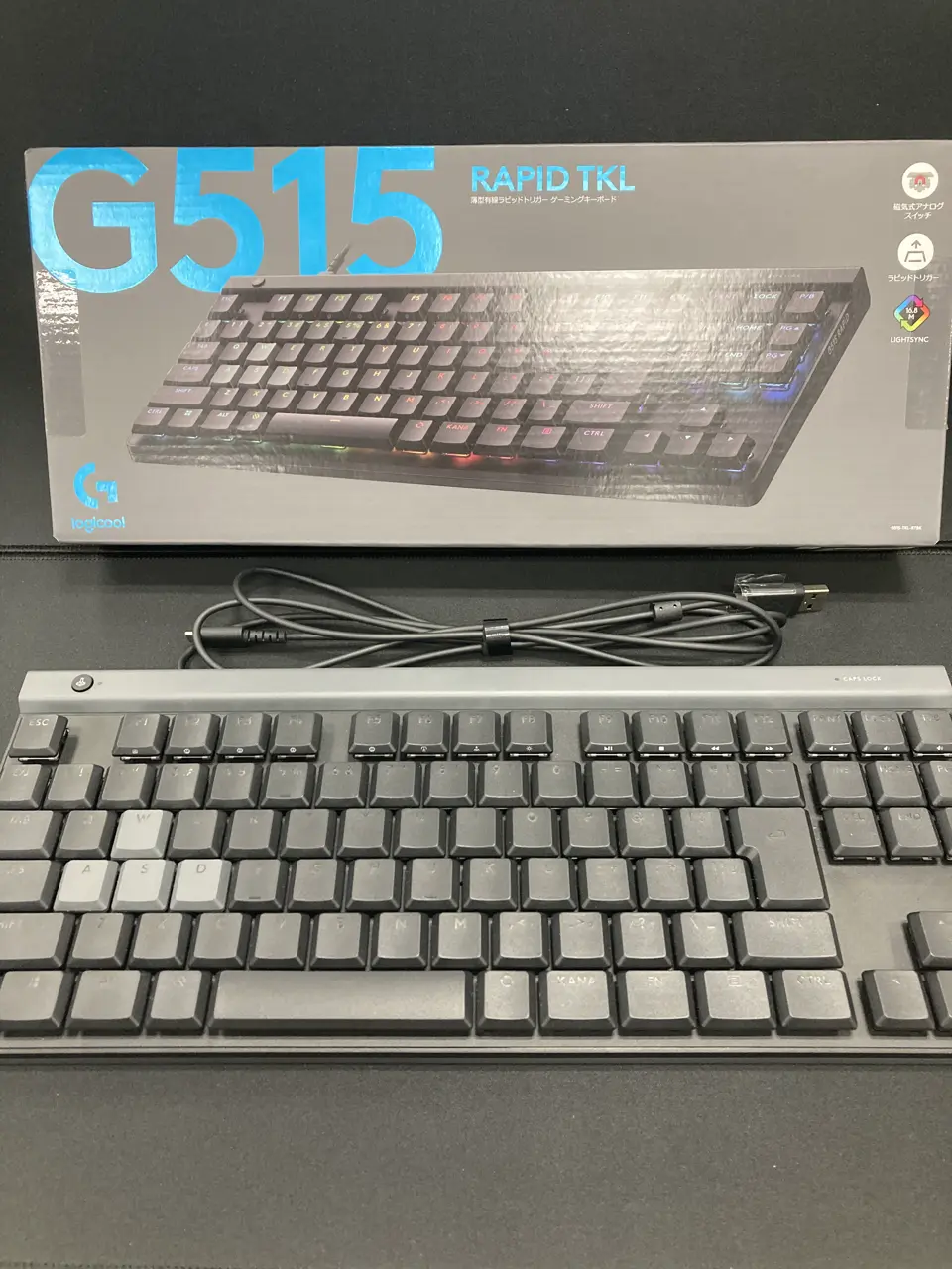 Logicool G515 RAPID TKL G515-TKL-RTBK (ブラック)を使用した