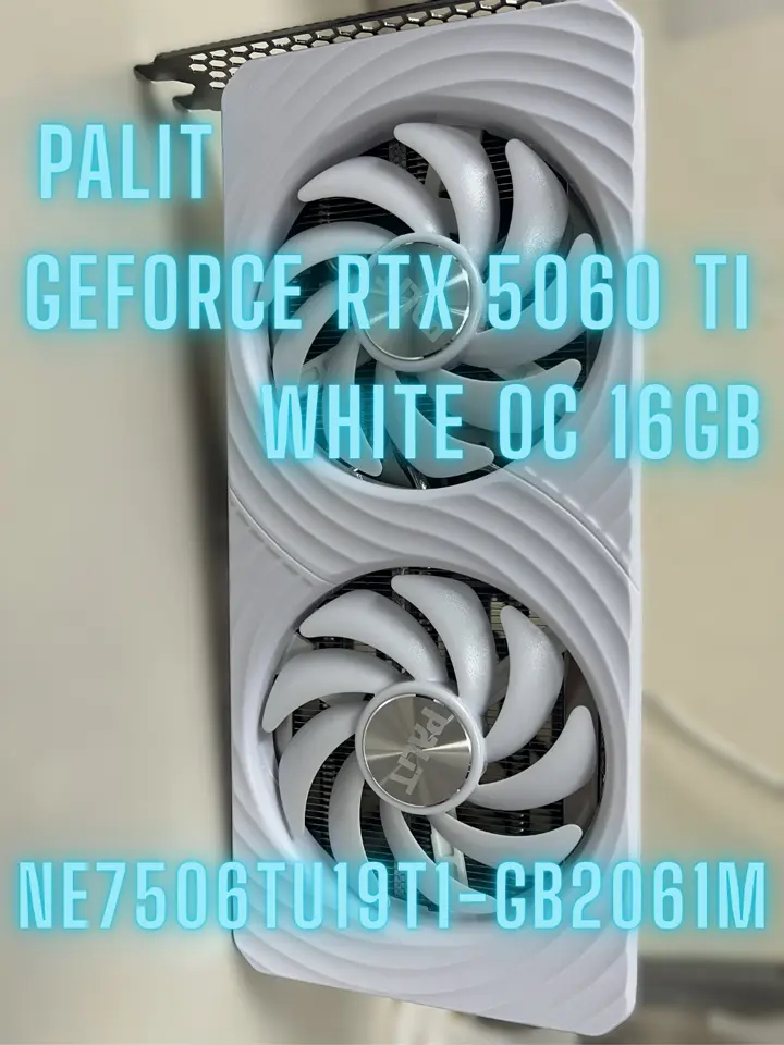 Palit NE7506TU19T1-GB2061M (GeForce RTX 5060 Ti White OC 16GB