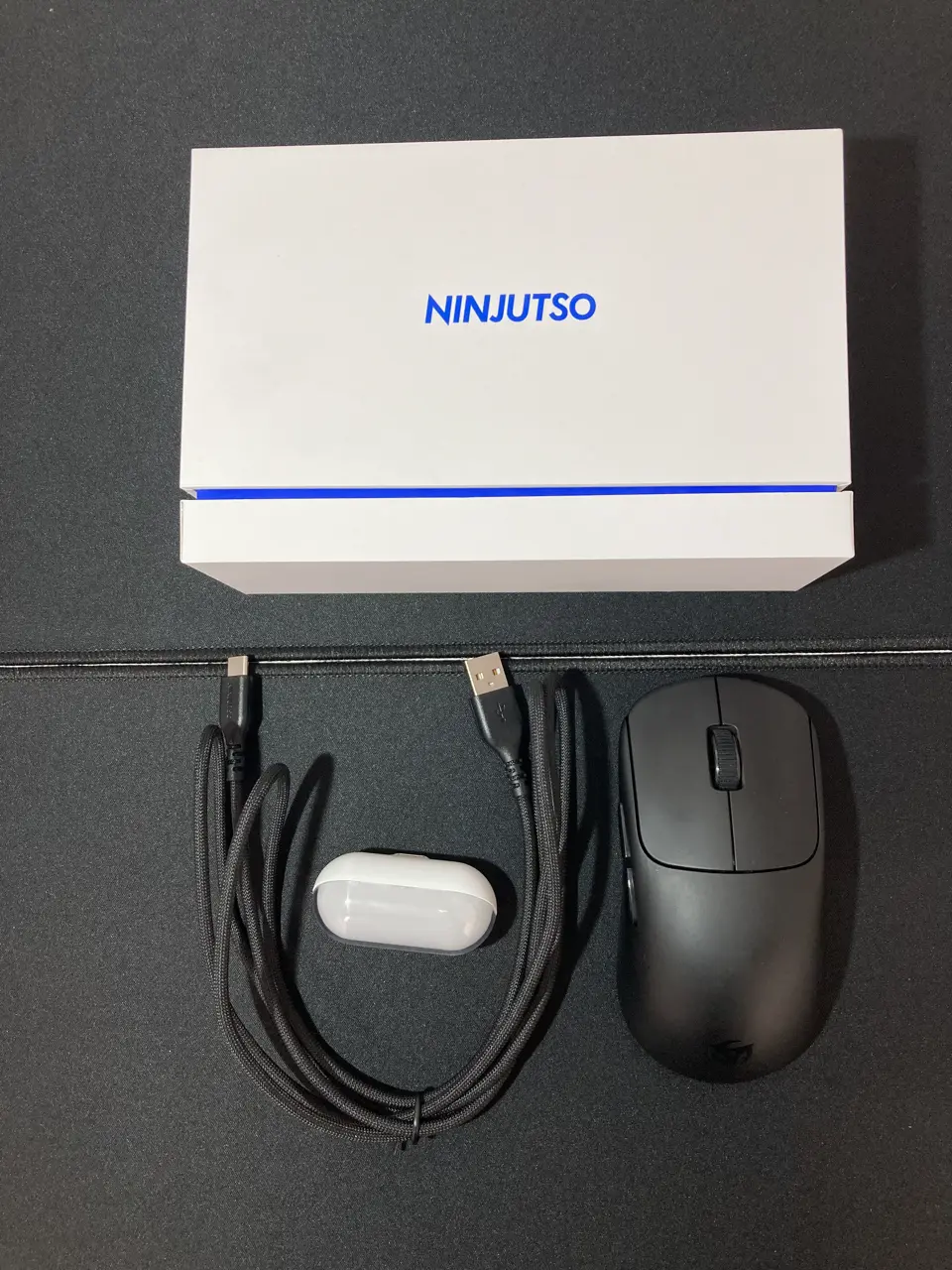 Ninjutso Ten Air Wireless Gaming Mouse Black nj-tenair-black