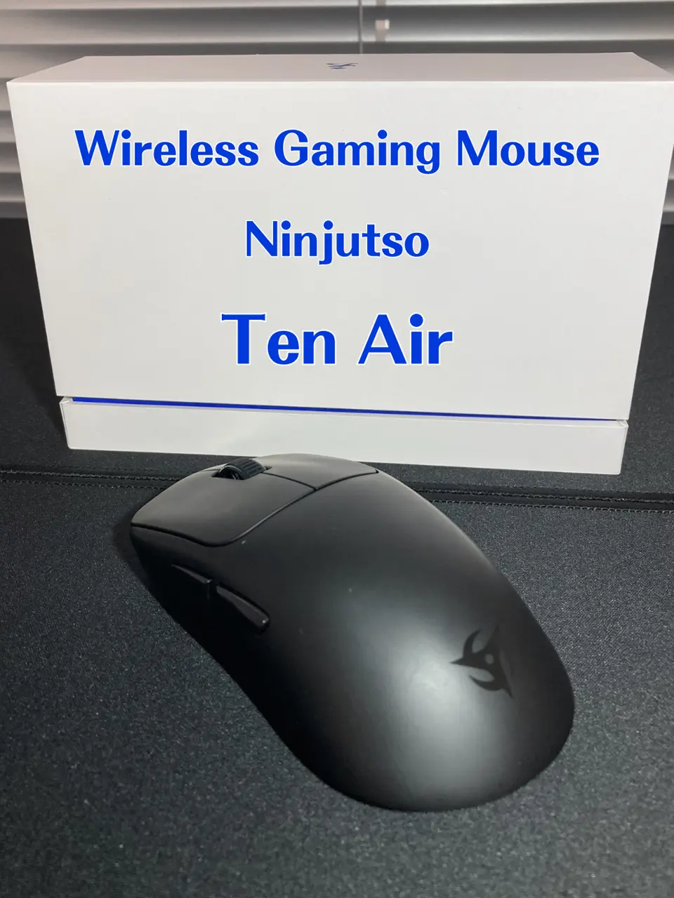 Ninjutso Ten ゲーミングマウス ブラック ゲーミングマウス Ten Air ブラック nj-tenair-black [光学式 /有線