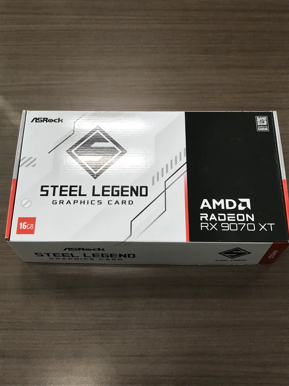 ASRock Radeon RX 9070 XT Steel Legend 16GB (RX9070XT SL 16G)を使用