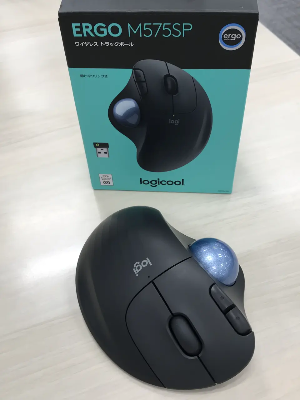 Logicool ERGO M575SP M575SPGR (グラファイト)を使用した、ドスパラ