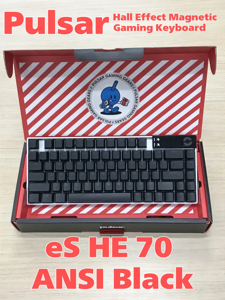 Pulsar eS HE 70 ANSI Black (ES70HE01B)を使用した、ドスパラスタッフ