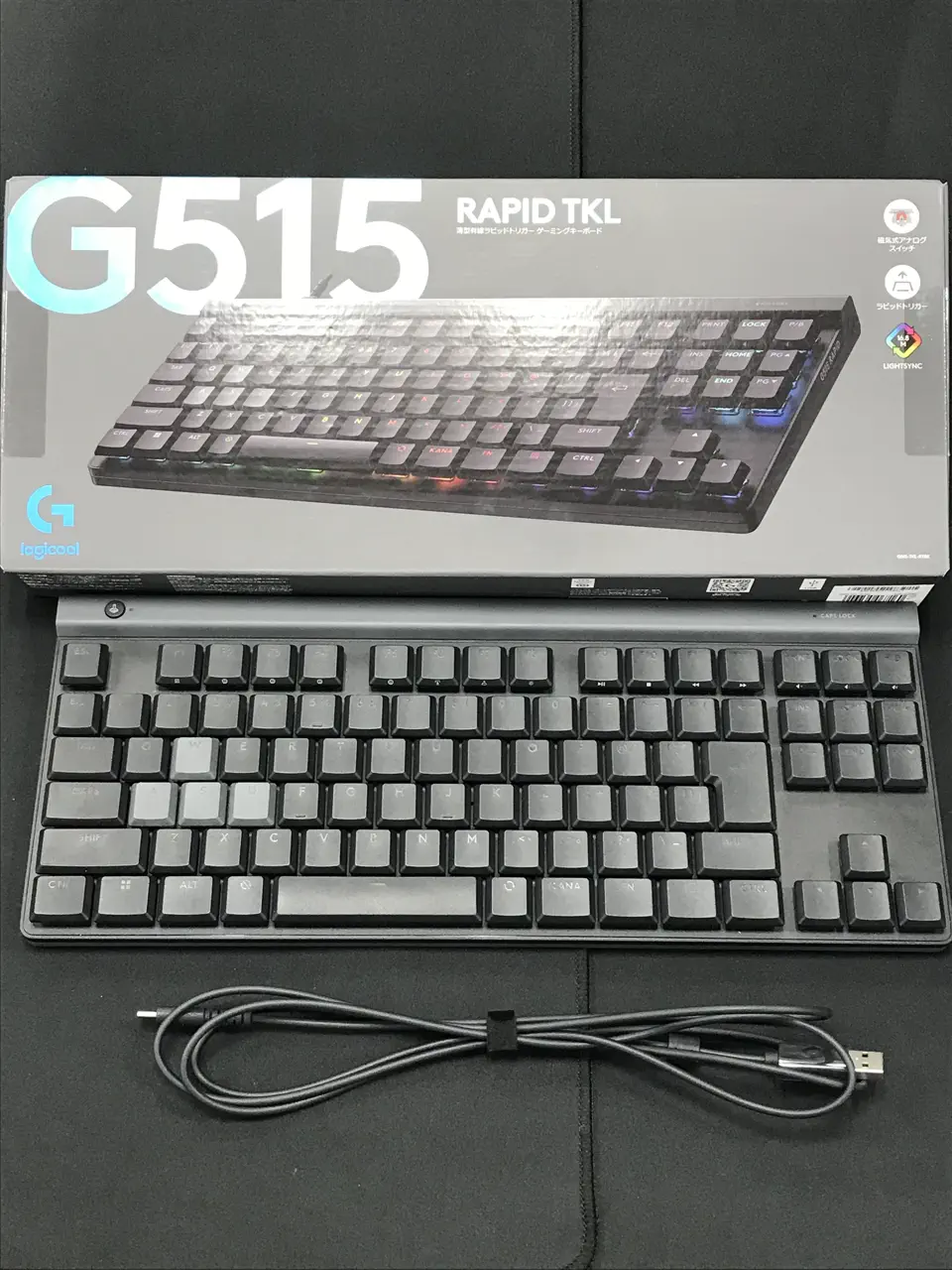 Logicool G515 RAPID TKL G515-TKL-RTBK (ブラック)を使用した