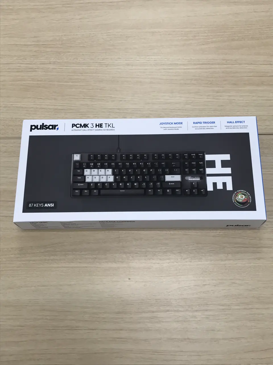 Pulsar PCMK 3 HE TKL ANSI Black (PCMK3HE801)を使用した、ドスパラ