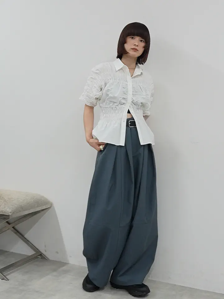 シャーリングシャツ｜STYLEMIXER（スタイルミキサー）公式通販サイト