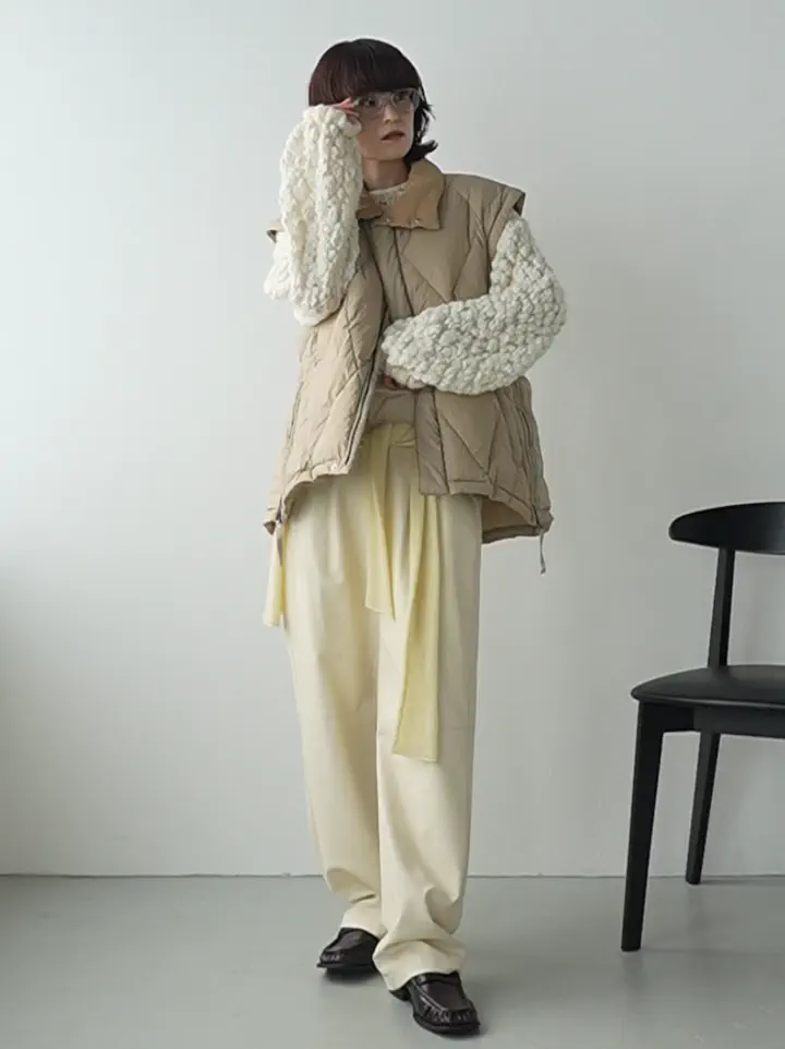 フェイクレザーストレートパンツ｜STYLEMIXER（スタイルミキサー）公式