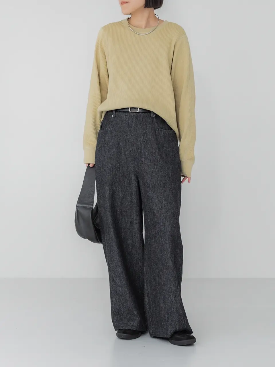 crewre online store / カーヴィシームリブプルオーバー