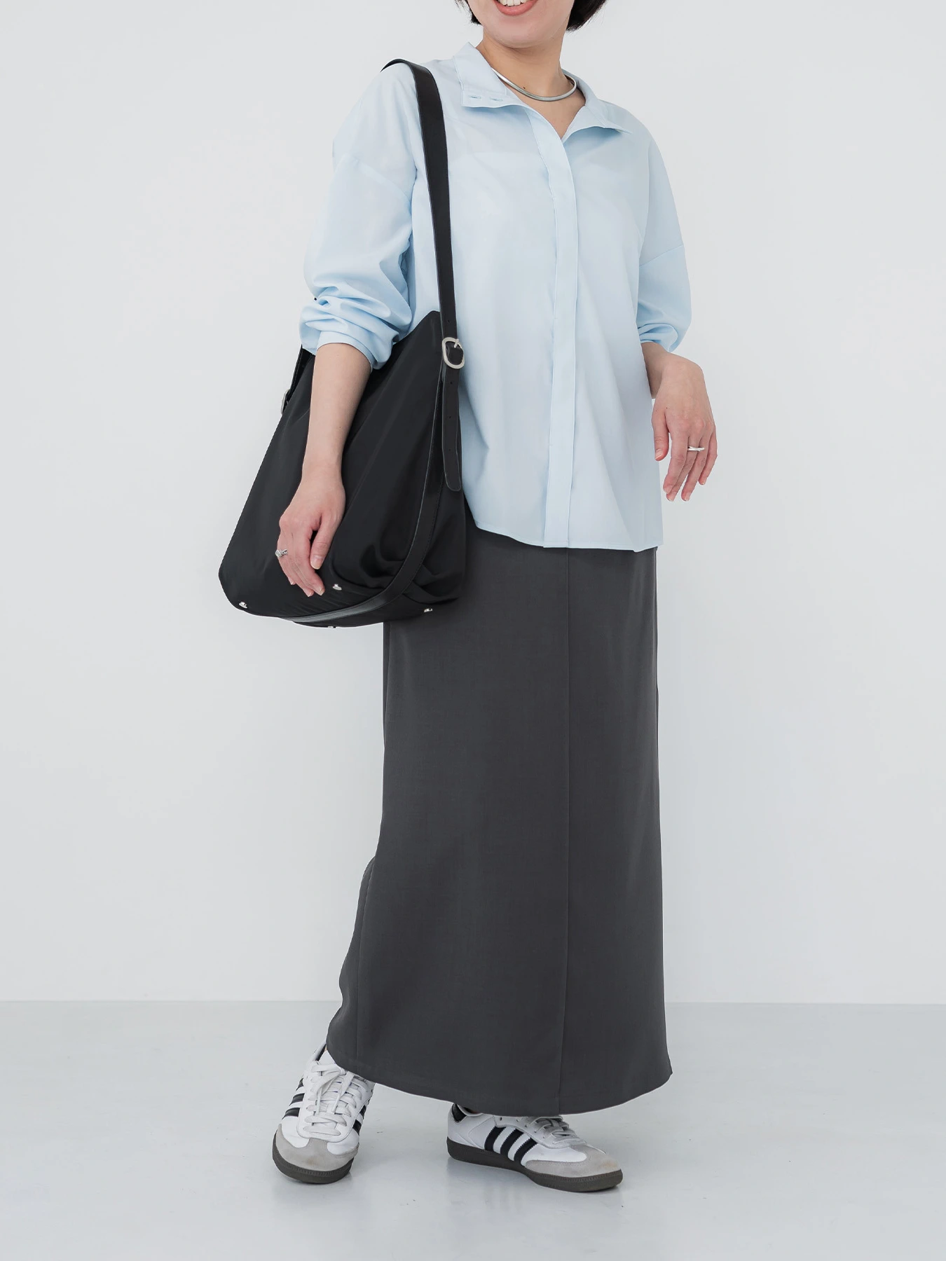 crewre online store / 2wayハイネックボウタイシャツ