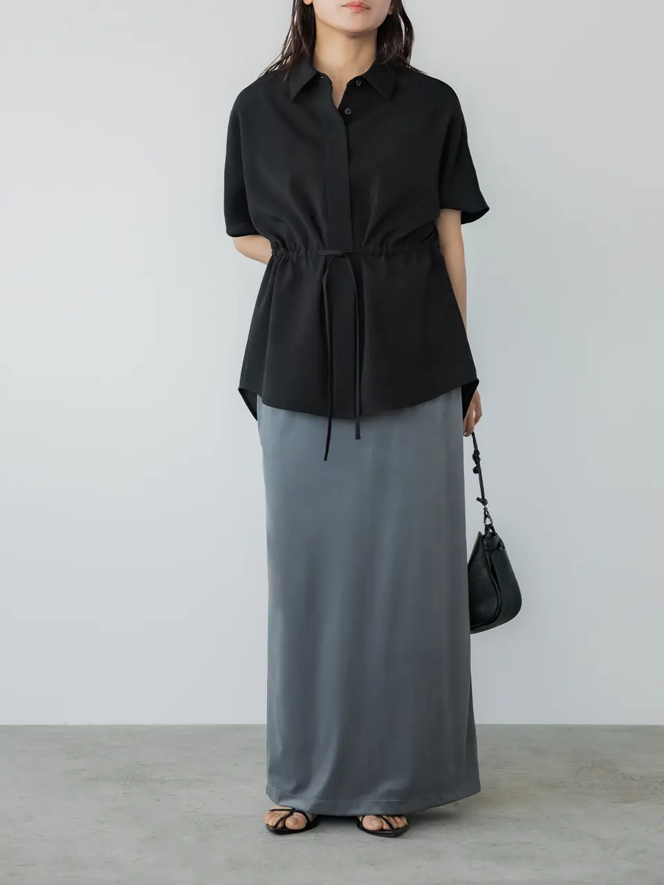 crewre online store / セミドルマンドロストデザインシャツ