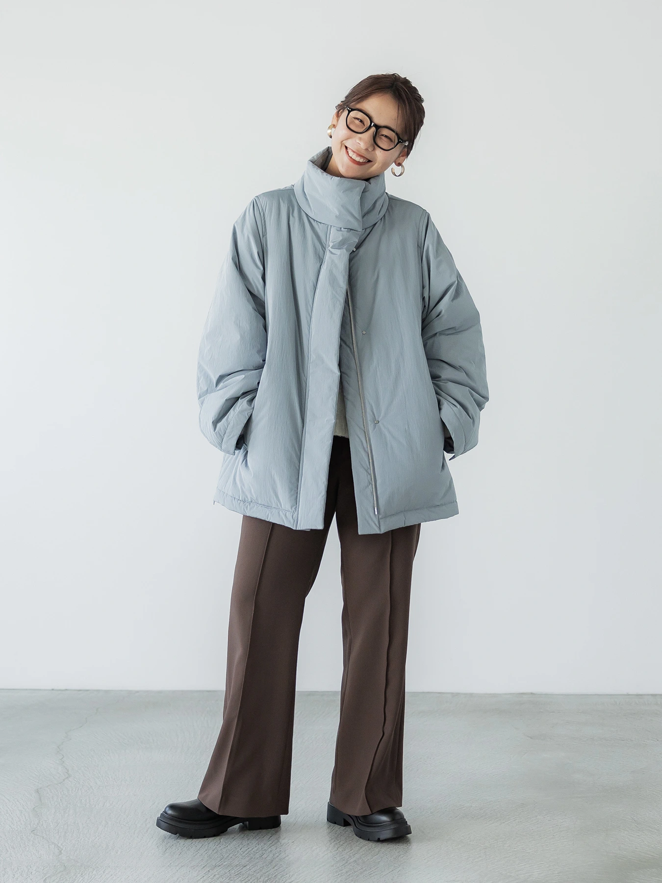 crewre online store / スタンドカラーダウンジャケット