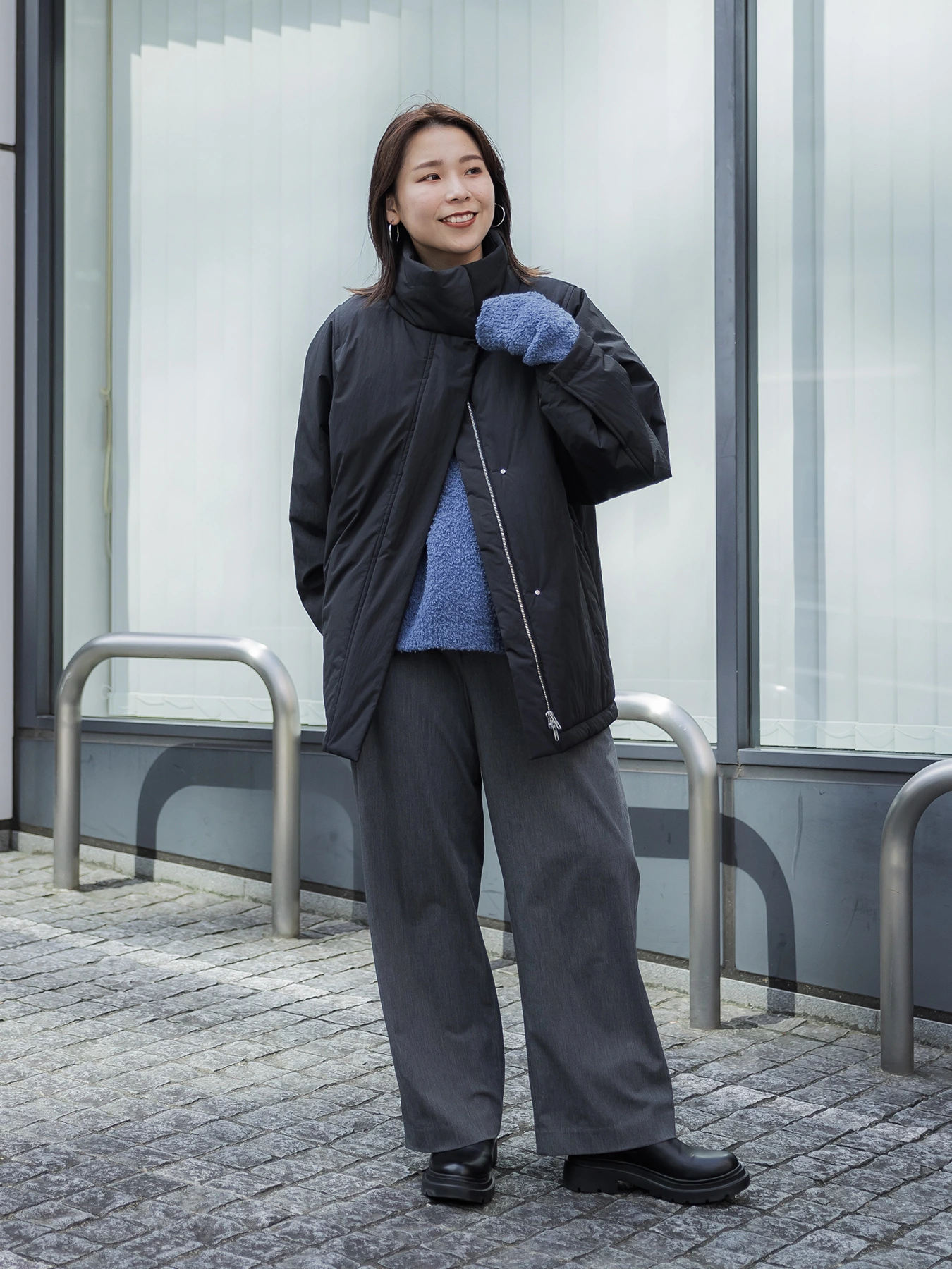 crewre online store / スタンドカラーダウンジャケット
