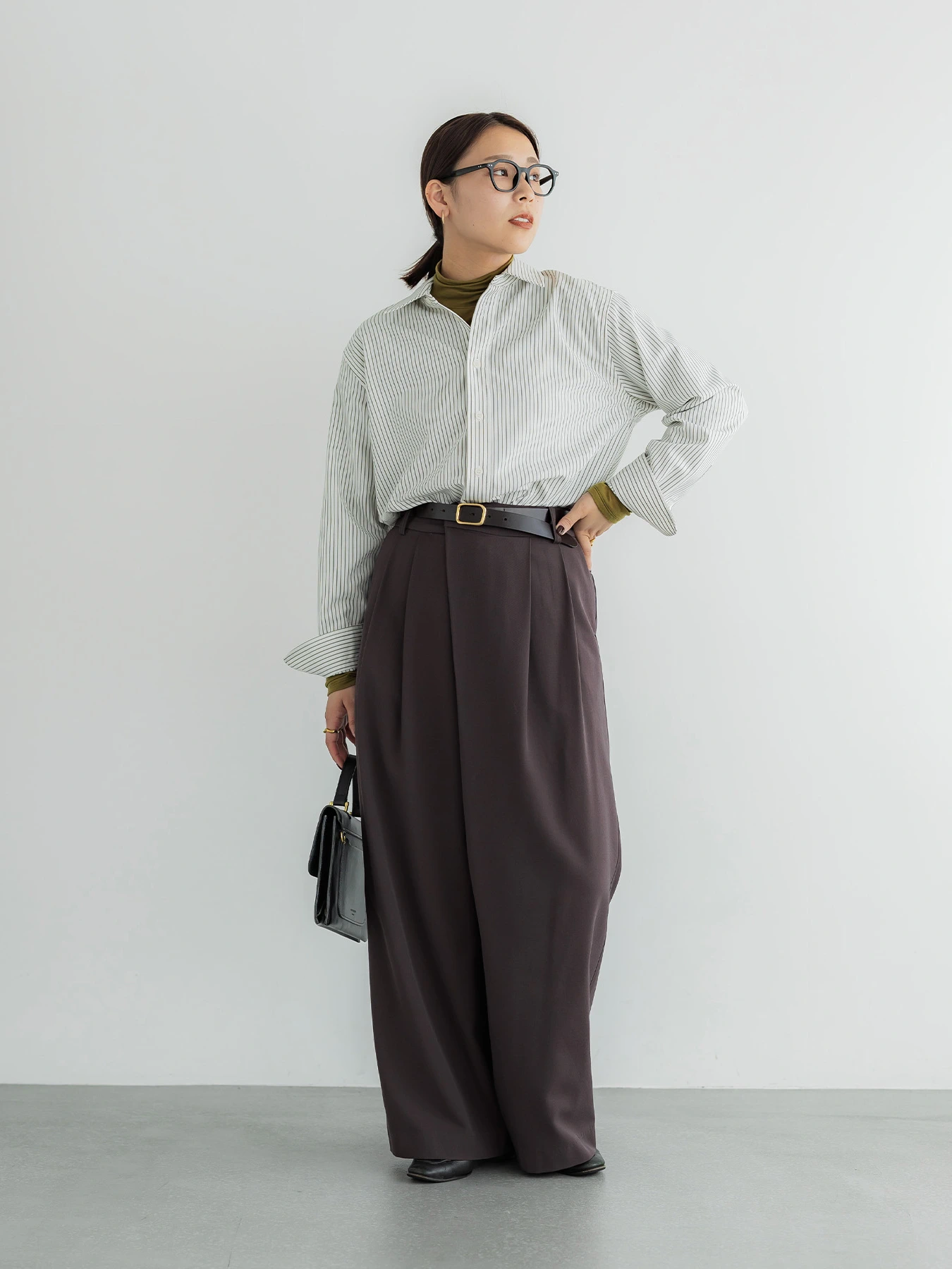 crewre online store / バックステッチレギュラーシャツ