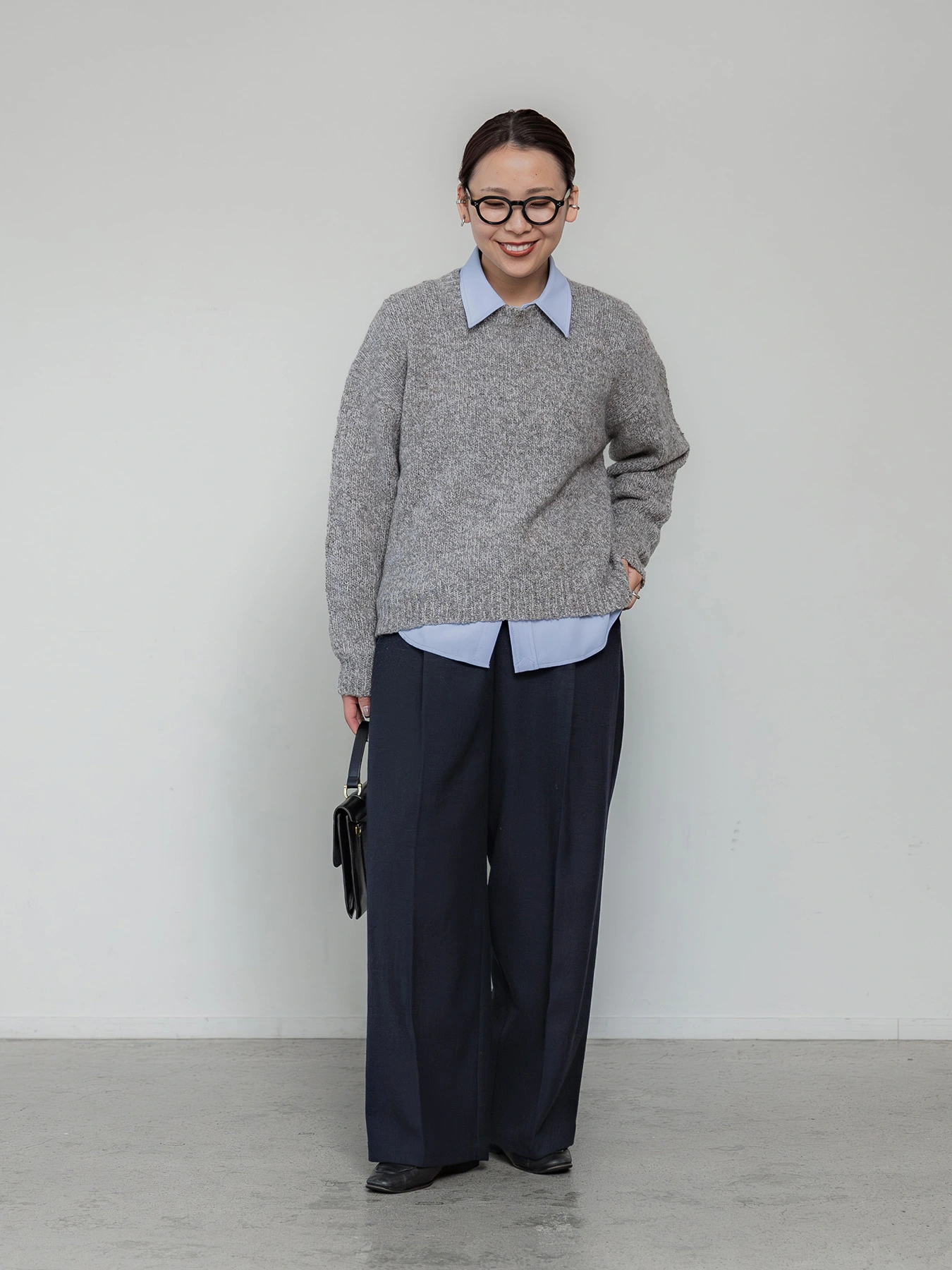 crewre online store / バックステッチレギュラーシャツ