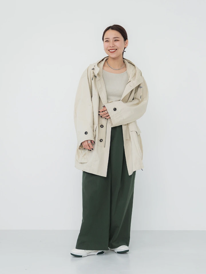 crewre online store / 2wayハニカムサーマルカットソー