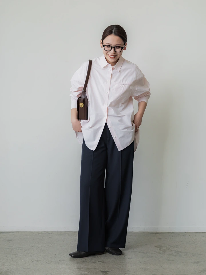 crewre online store / 2wayレイヤードストレートパンツ