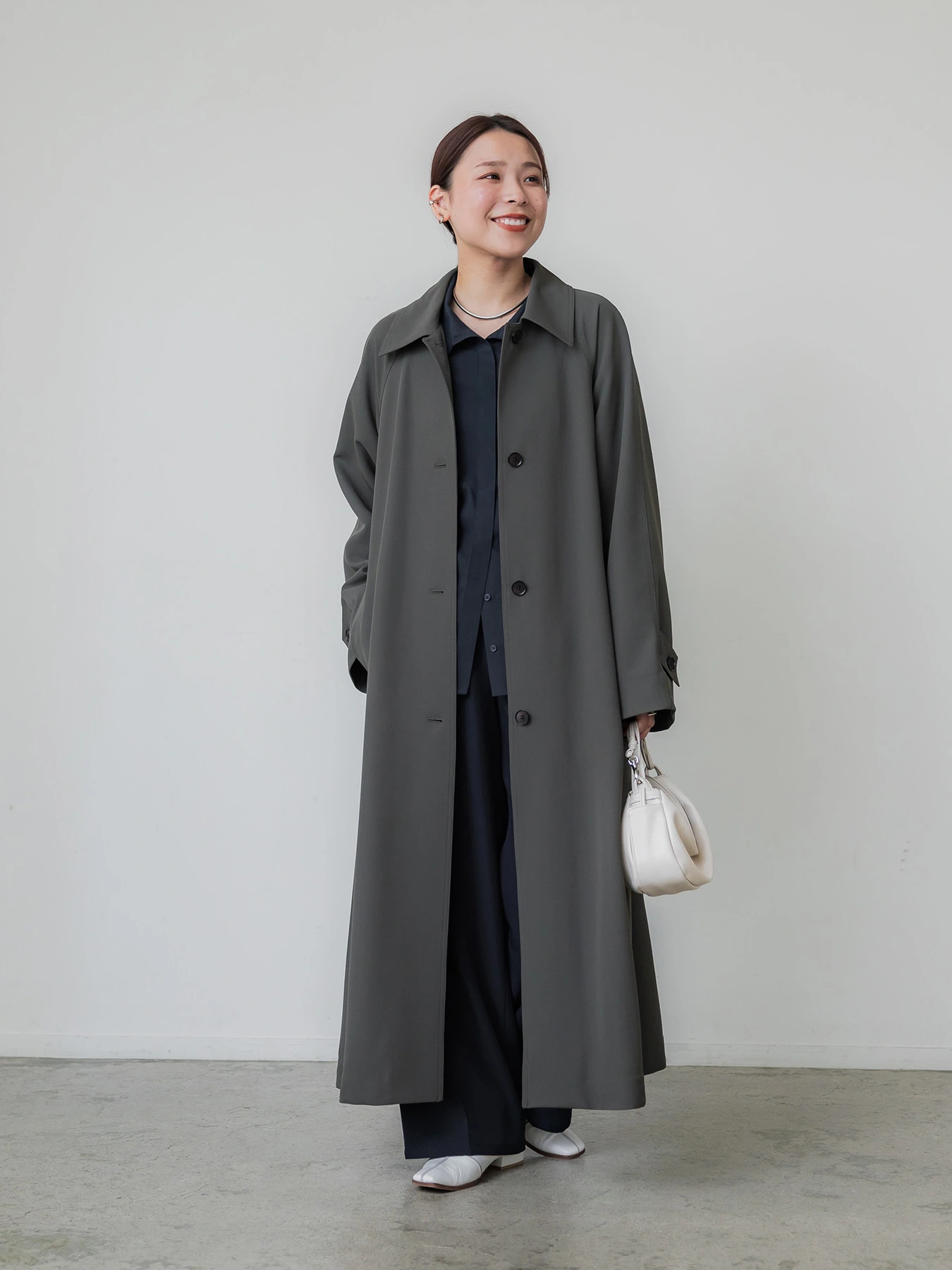 crewre online store / 2wayハイネックボウタイシャツ