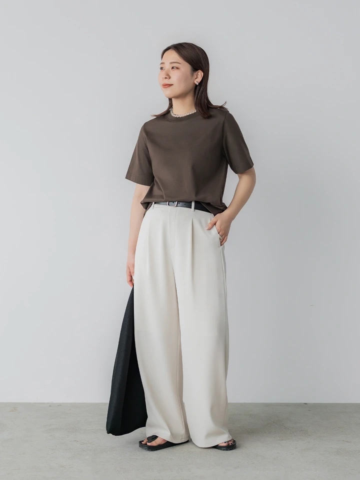 crewre online store / ボタンスタッズレザーベルト